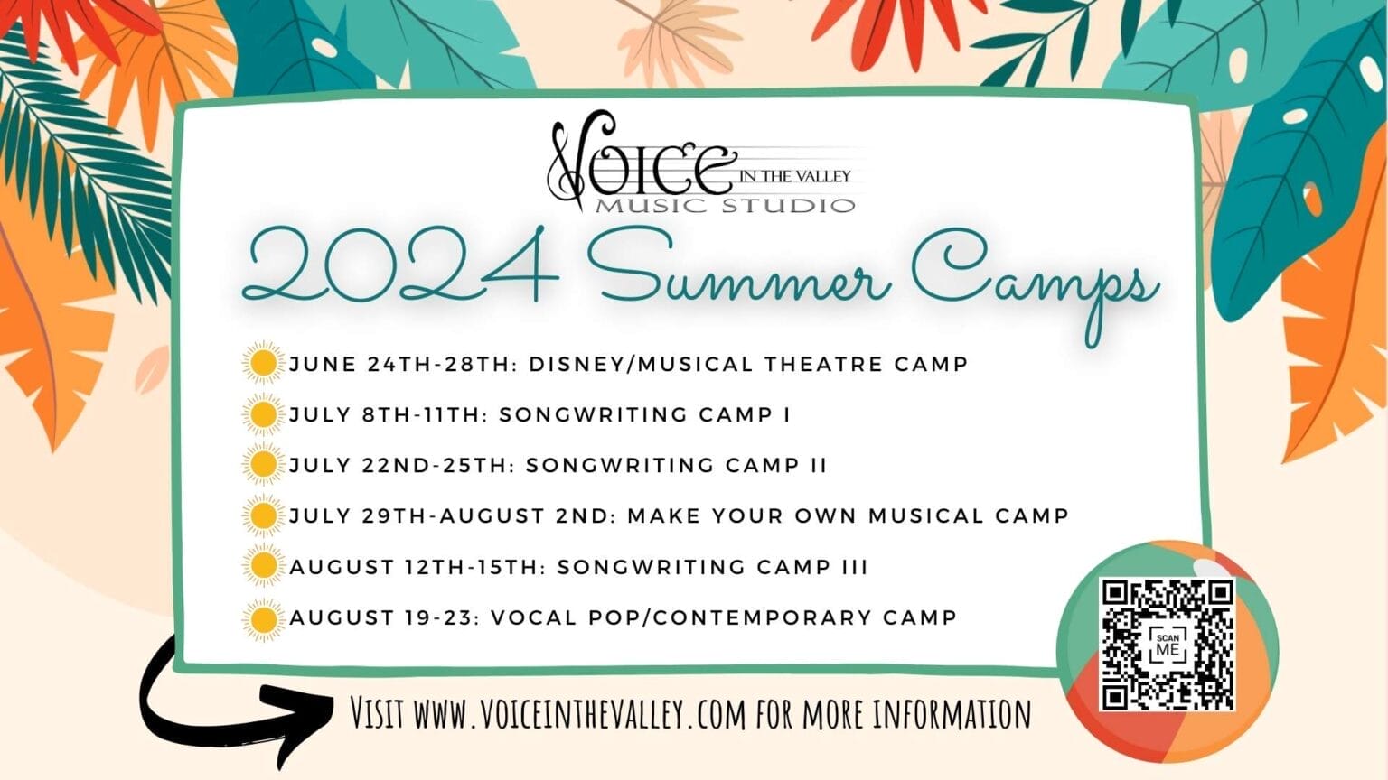 Summer Camps Voice In The Valley
